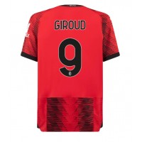 Billiga AC Milan Olivier Giroud #9 Hemma fotbollskläder 2023-24 Kortärmad